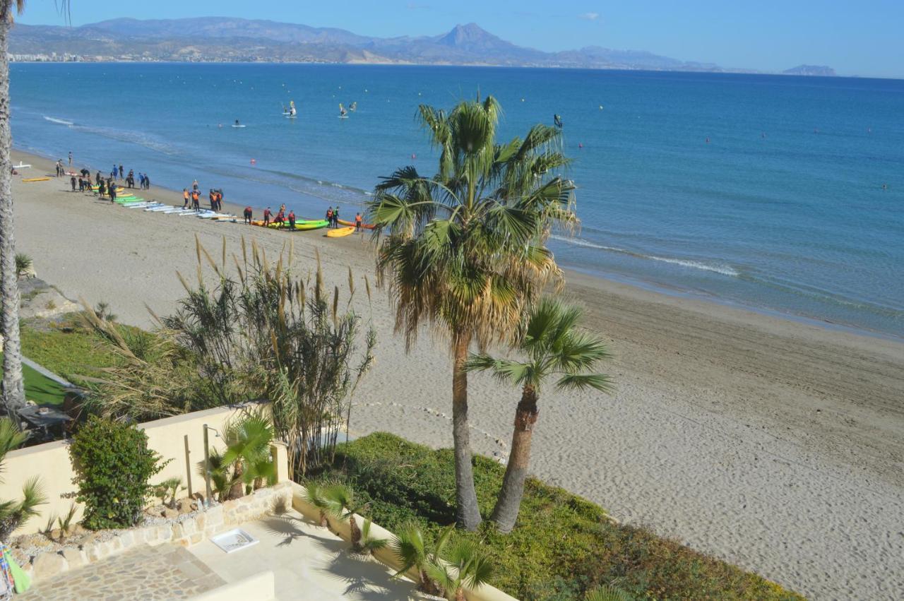Excepcional Apartamento Amanecer Al Borde De Playa Y Mar, En Chalet Roquetes Alicante Exterior photo